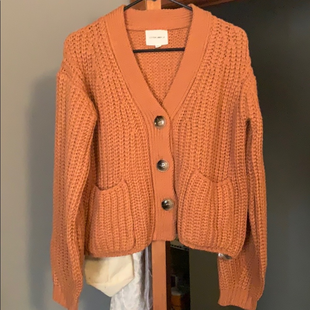 Aulora Chunky Knit Sweater in Rose